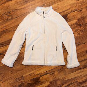 Womens Green Tea White Jacket Size S